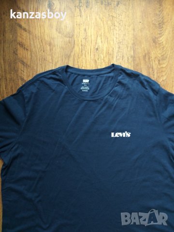 Levis Crewneck Graphic - страхотна мъжка тениска КАТО НОВА 3ХЛ, снимка 4 - Тениски - 40257016