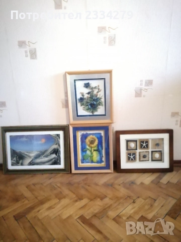 Релефни картини, авторски оригинални скулптурнаи картини с техника КВИЛИНГ. , снимка 2 - Картини - 49306579