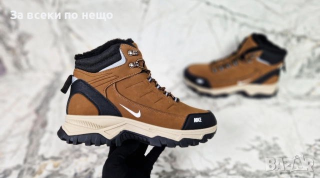 Nike Мъжки Зимни Кубинки С Топла Дебела Вата Найк - Налични Различни Цветове Код P1706, снимка 7 - Мъжки боти - 52969884
