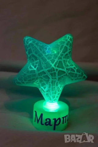 нощна лампа с име, снимка 11 - Детски нощни лампи - 51208609