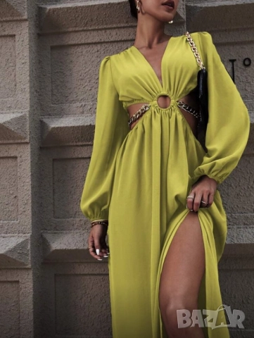 BLACK FRIDAY Дълга рокля - S Line, снимка 5 - Рокли - 52085090