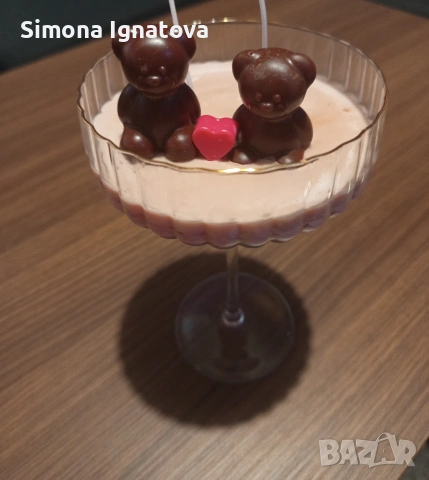 Ръчно направена ароматна соева свещ