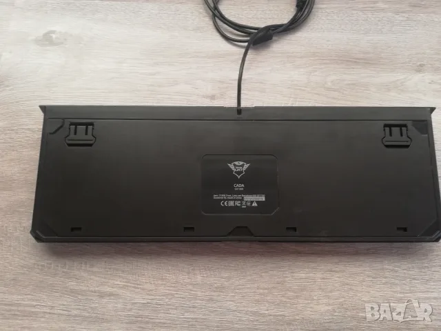 TRUST GXT 890 Cada механична клавиатура с RGB подсветка, снимка 6 - Клавиатури и мишки - 56119232