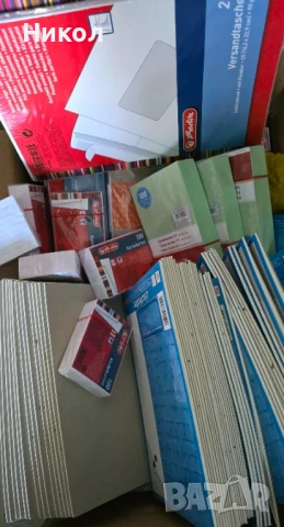 Палет с канцеларски и офис материали, и ученически пособия, снимка 2 - Ученически пособия, канцеларски материали - 53301329