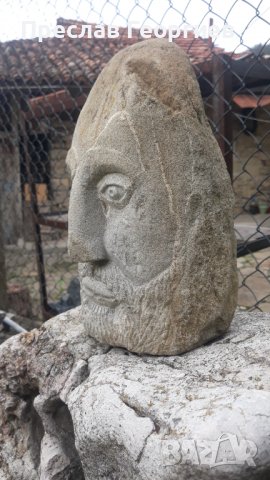Каменна глава, снимка 3 - Декорация за дома - 40027865