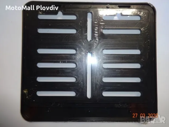 Стойка поставка за регистрационен номер за мотор мото стойка пласмасов