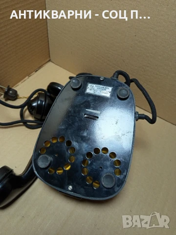 Соц Стар Бакелинен Стационарен Телефон., снимка 7 - Антикварни и старинни предмети - 50489105