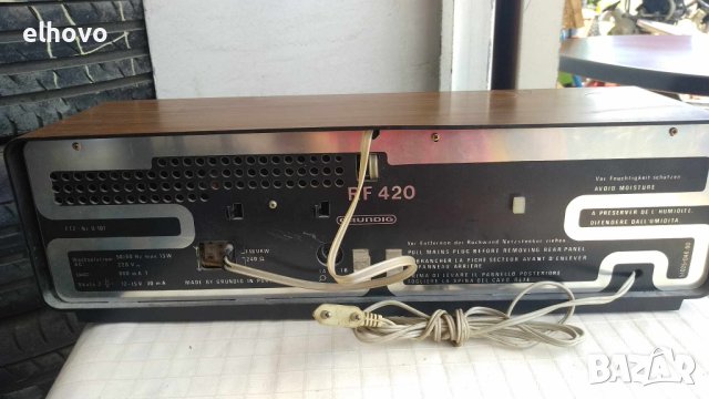Радио Grundig RF 420#1, снимка 7 - Радиокасетофони, транзистори - 41444184