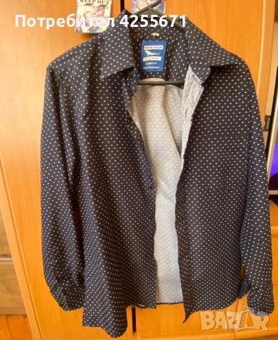 Мъжка риза стилна и елегантна, снимка 2 - Ризи - 51911223