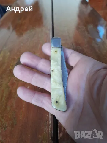 Стар джобен нож,ножче,ножка #91, снимка 3 - Други ценни предмети - 48590645