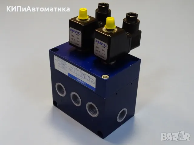 пневматичен разпределител Festo MC-5/4-1/2 Solenoid Control Valve 220VAC/24VDC, снимка 5 - Резервни части за машини - 47674077