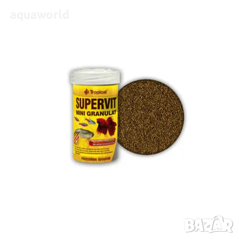 "ПРОМОЦИЯ" Tropical Supervit Mini Granulat Многосъставна храна на гранули – 10гр.