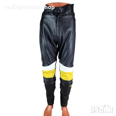📌 5023 – Polo Мъжки кожен мото панталон – Размер 48 – 🟩 120 лв