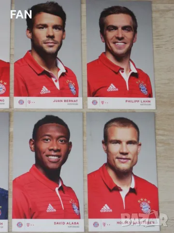 Комплект оригинални футболни картички на Байерн Мюнхен от сезон 2016/17, снимка 7 - Други ценни предмети - 17083028
