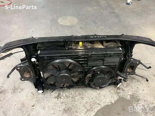 Пакет очиларка с радиатори Skoda Superb Шкода Суперб 2 2.0 tdi тди Комби dsg дсг, снимка 3 - Части - 50191887