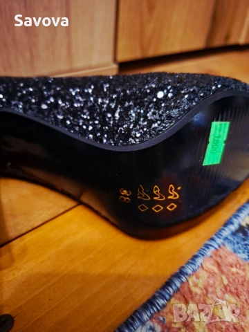 Комплект официални чанта и обувки, снимка 4 - Дамски елегантни обувки - 53570471