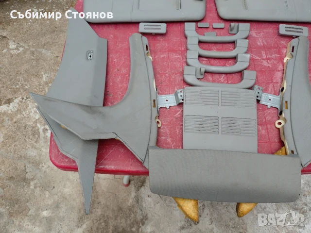 Сиви елементи за таван bmw e60, снимка 5 - Части - 51062867