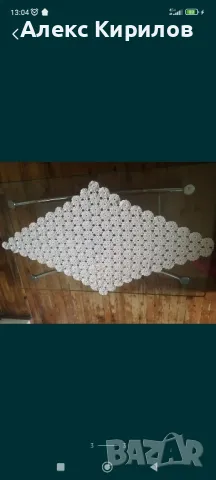 Каре на една кука, снимка 3 - Покривки за маси - 50094437