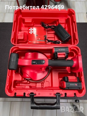 Виброчук / Вендуза за голямоформатни плочки, SHIJING 9392, 2x2Ah, 166 мм, снимка 4 - Други инструменти - 52397596