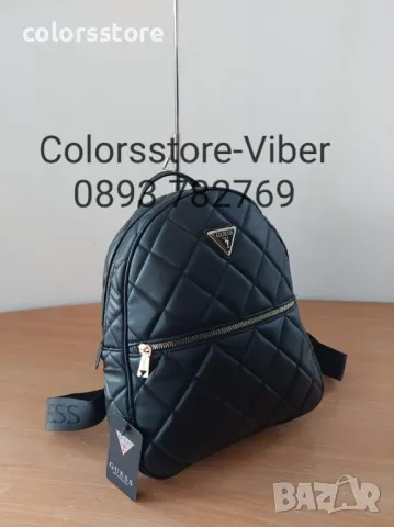 Черна раница  Guess-SG44rt, снимка 3 - Раници - 31060139