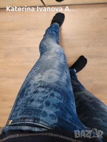 дънки на марката Pepe Jeans by Andy Warhol размер талия 26 инча, снимка 3 - Дънки - 53093252