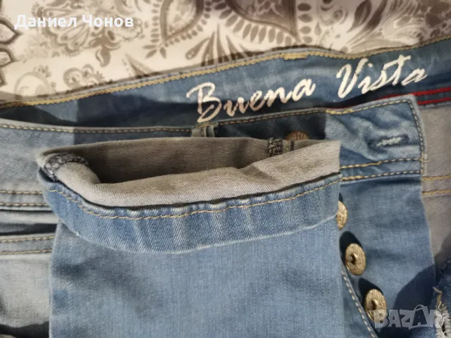 Дамски дънки от реномиран бранд Buena Vista модел Malibu, снимка 3 - Дънки - 50436022