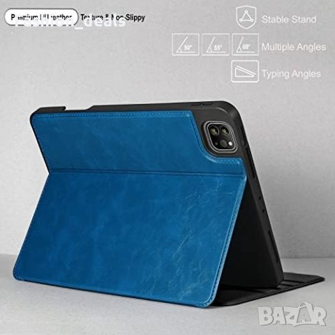 Нов калъф за iPad Pro 11 инча 4-то 3-то поколение с държач за моливи