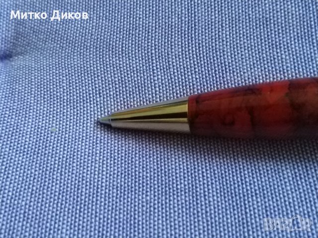 Дебела маркова метална химикалка ролер Кардура дебел пълнител, снимка 7 - Други - 42134362