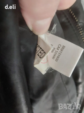 Две кожени якетаCalvin Klein Original Size L/ ARMANI Original 100% Кожа Мъжко яке, снимка 17 - Якета - 52226034