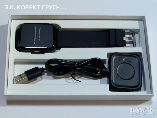 Bluetooth Call Smart Watch P32 Нов, снимка 3 - Смарт часовници - 41105022
