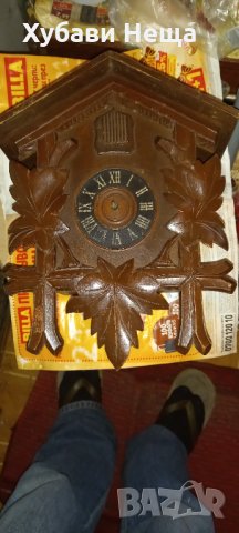 Часовник с кукувичка, снимка 1 - Антикварни и старинни предмети - 34363960