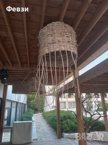 Плетен полилей, снимка 14 - Полилеи - 51736492