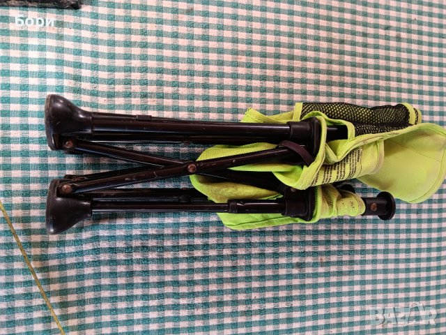 Метално сгъваемо столче, снимка 2 - Къмпинг мебели - 42682120