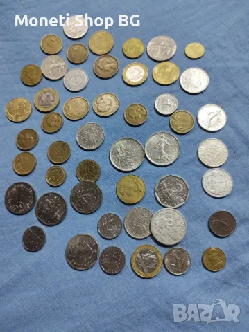 48бр. Монети Франция., снимка 6 - Нумизматика и бонистика - 49960459