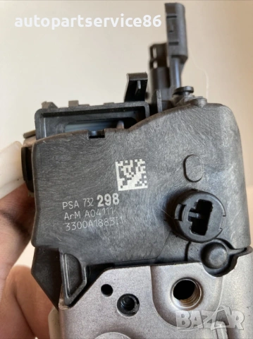 Заден десен заключващ механизъм на врата за Peugeot 3008 1.6 HDI (2010) Psa732298, снимка 3 - Части - 53593352