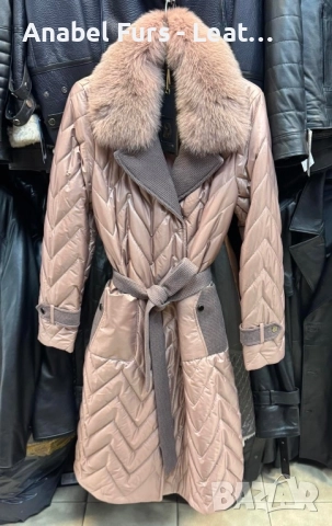 Дамски палта от естествена кожа, снимка 6 - Палта, манта - 51609085