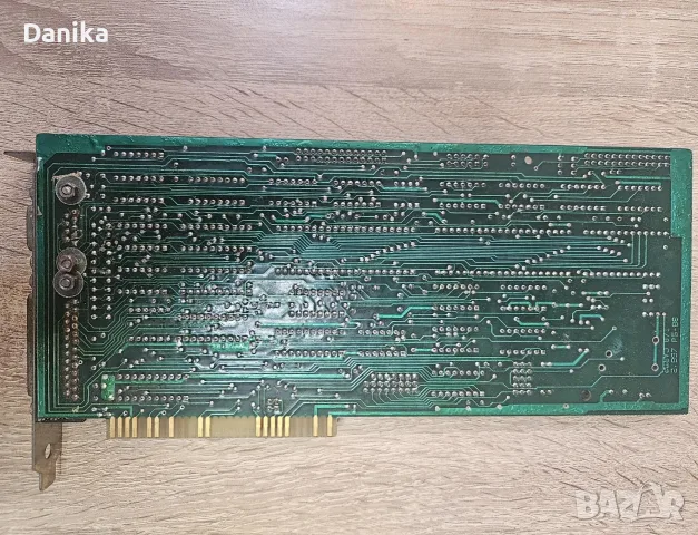 Работеща I/O CARD2 входно изходна карта за Правец 16 IBM PC XT JUKO ISA RS232 COM Parallel, снимка 3 - Други - 55970129