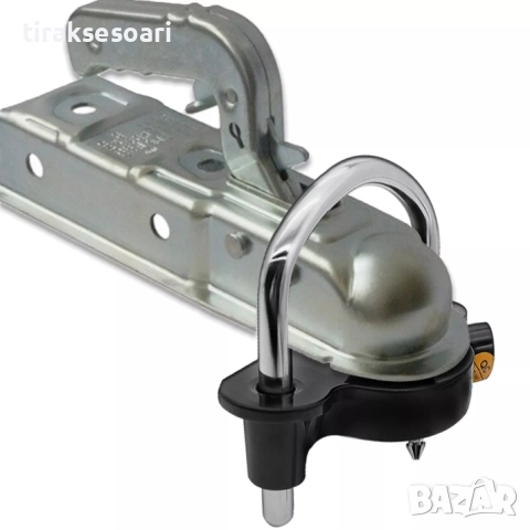 Универсален катинар за теглич с топка – Висока степен на сигурност за каравани и ремаркета, снимка 4 - Аксесоари и консумативи - 51966382