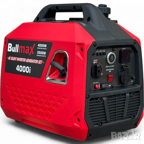 4kW Инверторен генератор за ток 4000i с ел. старт Дистанционно управление, снимка 4 - Генератори - 51470251
