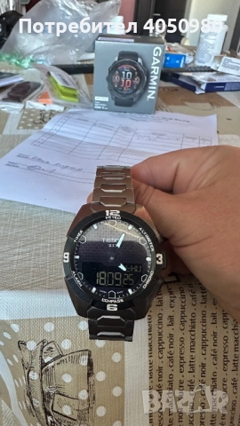 Tissot tach solar sapphire, снимка 6 - Мъжки - 51758896