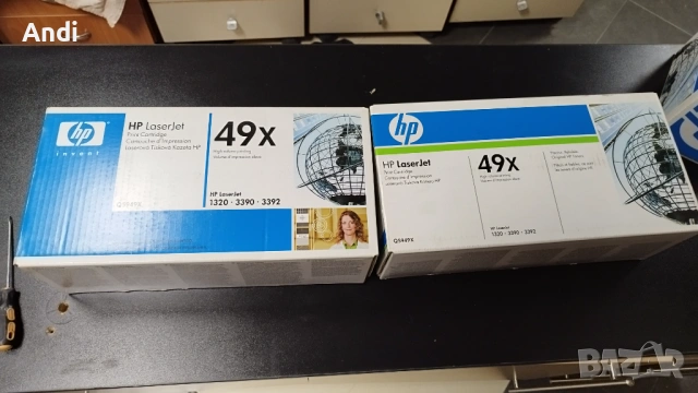 Тонер касети за HP LASER JET 49X- Q5949X за 1320/3390/3392, снимка 2 - Консумативи за принтери - 53460146