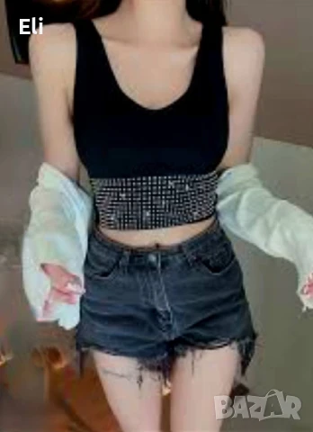 Универсални бюстиета с финни камъчета 