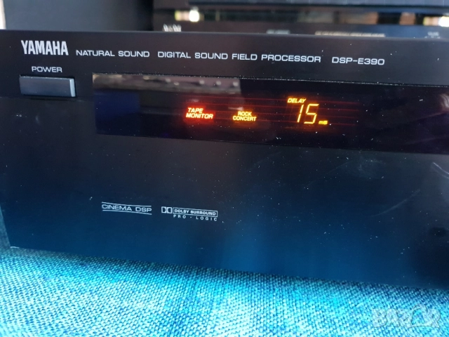 YAMAHA DSP-E390 Natural Sound Digital Sound Field Processor , снимка 4 - Ресийвъри, усилватели, смесителни пултове - 52012412