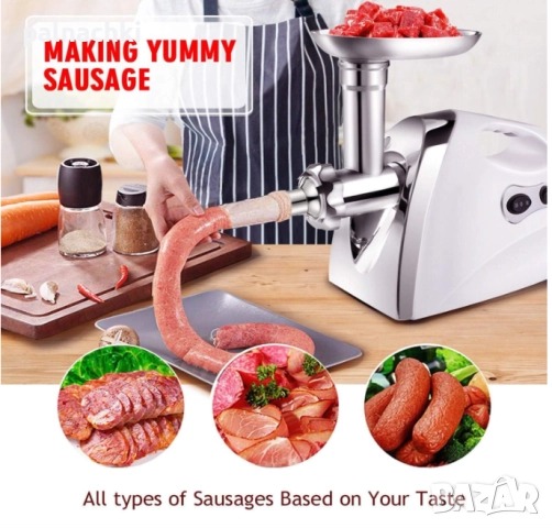 Фунии за пълнене на колбаси № 12, фуния за пълнене на луканки, нераждавейка, снимка 2 - Друго търговско оборудване - 52534376