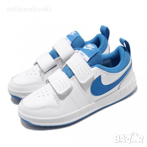 Намаление!!!Детски спортни обувки Nike Pico Бяло/Синьо, снимка 3 - Детски маратонки - 27660441