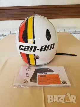 Мотокрос каска CAN AM Rotax, НАМАЛЕНА, снимка 7 - Аксесоари и консумативи - 47649034