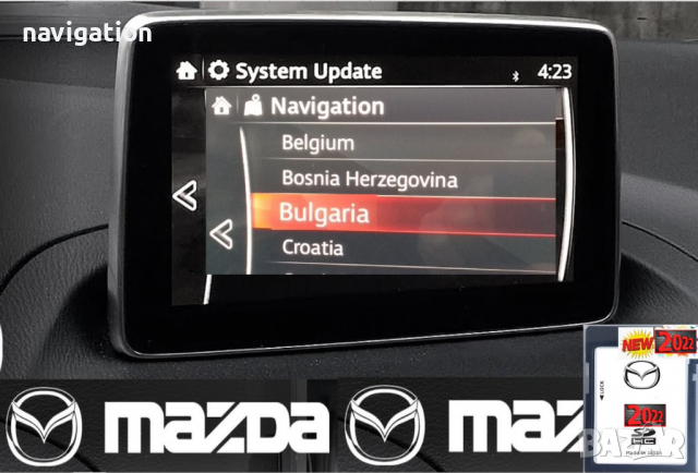 🚗🚗🚗 NEW 2023 СД карта Мазда SD card навигация ъпдейт Mazda 2 3 5 6 CX-3 CX-5 CX-9 CX-60 MX-5 MX30, снимка 2 - Навигация за кола - 35911409