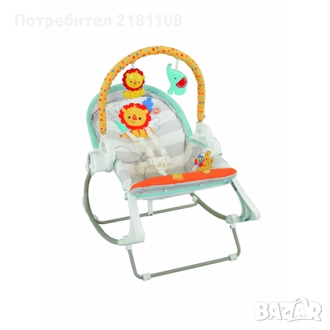 Fisher price - Люлка /шезлонг 3-in-1, снимка 2 - Детски люлки - 52526162
