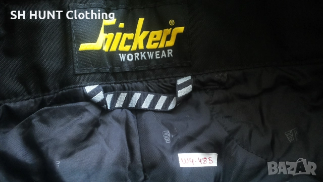 Snickers Winter Work Trouser размер 52 / L зимен работен панталон W4-485, снимка 16 - Панталони - 52025563