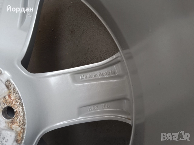 ОРИГИНАЛНИ алуминиеви джанти 18 ' цола 5х112 Ауди / AUDI 5x112 66,6, снимка 13 - Гуми и джанти - 52344530